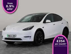 White Used 2022 Tesla Model Y Long Range SUV | £25,899
