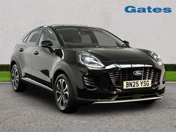 Black Used 2025 Ford Puma Titanium Hatchback | £21,499 (Expensive)