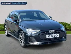 Black Used 2024 Audi A3 S-Line Hatchback | £26,867 (Fair price)