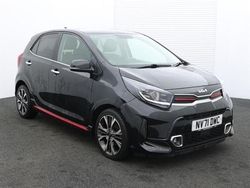 Metallic black Used 2022 Kia Picanto GT-Line S Hatchback | £12,990 (A bit pricey)
