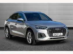 Silver Used 2022 Audi Q5 Sportback S-Line SUV | £30,050 (Fair price)