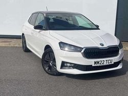 Candy white black magic pearl effect Used 2022 Skoda Fabia Colour Edition Hatchback | £13,995 (Fair price)