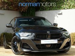 Black sapphire metallic paint Used 2022 BMW 220 M Sport Coupe | £27,495 (Fair price)
