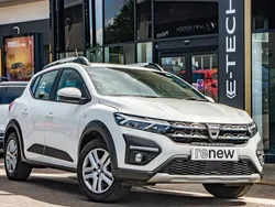 White Used 2021 Dacia Sandero Comfort Hatchback | £11,795 (Fair price)