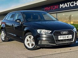 Black Used 2019 Audi A3 Sportback Comfort Hatchback | £10,349 (Good price)