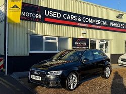 Black Used 2018 Audi A3 S-Line Hatchback | £9,500 (Fair price)