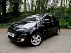 Black Used 2012 Peugeot 107 Allure Hatchback | £3,145 (Good price)