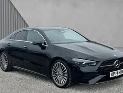 Black Used 2024 Mercedes CLA200 AMG Line Premium Coupe | £29,828 (Fair price)