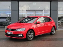 Red Used 2021 VW Polo R-line Hatchback | £15,978 (Fair price)