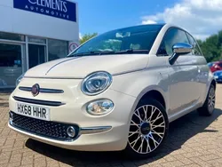 Grey Used 2018 Fiat 500 Collezione Hatchback | £8,590 (A bit pricey)