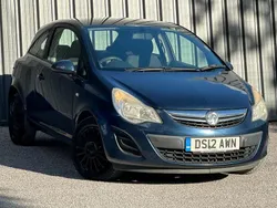 Blue Used 2012 Vauxhall Corsa S Hatchback | £1,500 (Fair price)