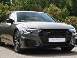Grey New 2025 Audi A6 Black Edition Estate | £46,995 (Expensive)