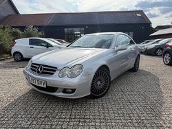 Silver Used 2007 Mercedes CLK320 Avantgarde Coupe | £1,995