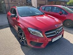 Red Used 2015 Mercedes GLA220 AMG line SUV | £11,200 (Fair price)