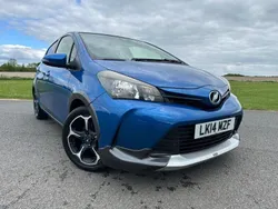 Blue Used 2014 Toyota Yaris Multidrive S Hatchback | £7,490 (Super price)