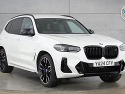 White Used 2024 BMW X3 M Sport SUV | £53,900 (Expensive)