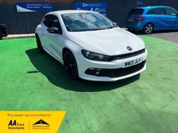 White Used 2013 VW Scirocco R-line Coupe | £9,495 (A bit pricey)