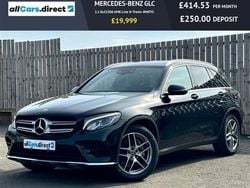 Black Used 2018 Mercedes GLC220 AMG line | £19,999 (Fair price)