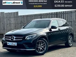 Black Used 2018 Mercedes GLC220 AMG line | £19,999 (Fair price)