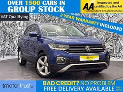 Blue Used 2020 VW T-Cross SEL SUV | £15,595 (Fair price)