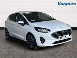 White Used 2022 Ford Fiesta Titanium X Hatchback | £15,145 (Fair price)