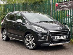 Black Used 2016 Peugeot 3008 Allure Hatchback | £3,999 (Good price)