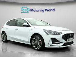 White Used 2023 Ford Focus ST-Line X Hatchback | £14,600 (Fair price)