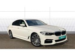 White Used 2017 BMW 520 M Sport Sedan | £16,636 (Fair price)