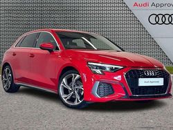 Red Used 2022 Audi A3 S-Line Hatchback | £22,913 (A bit pricey)