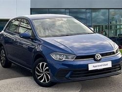 Reef blue metallic Used 2023 VW Polo Life Hatchback | £16,258 (Fair price)