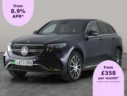 Blue Used 2022 Mercedes EQC400 AMG line SUV | £24,286 (Super price)