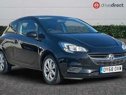 Black Used 2018 Vauxhall Corsa Sport Hatchback | £6,298 (Fair price)