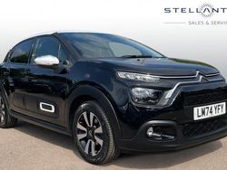Black Used 2024 Citroën C3 PureTech Hatchback | £13,317 (Fair price)