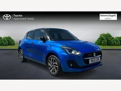 Blue Used 2021 Suzuki Swift SZ5 Hatchback | £13,973 (Fair price)