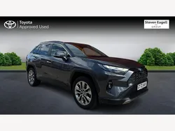 Grey Used 2022 Toyota RAV4 Hybrid SUV | £28,341 (A bit pricey)