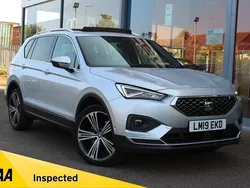 Silver Used 2019 Seat Tarraco 4Drive SUV | £18,995 (Fair price)