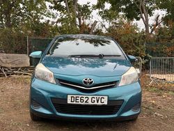 Turquoise Used 2012 Toyota Yaris Hatchback | £2,399 (Fair price)