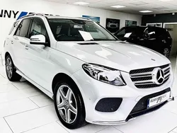 Silver Used 2018 Mercedes GLE350 AMG line SUV | £24,500 (Fair price)