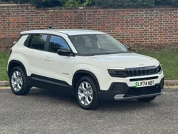 White Used 2024 Jeep Avenger EV Altitude SUV | £25,599 (A bit pricey)