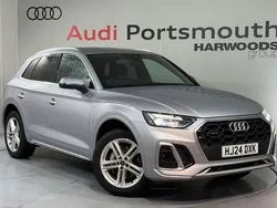 Silver Used 2024 Audi Q5 S-Line SUV | £37,490 (Fair price)