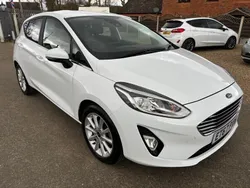 White Used 2018 Ford Fiesta Titanium Hatchback | £8,995 (Good price)