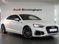 Ibis white Used 2021 Audi A5 S-Line Coupe | £24,250 (Fair price)