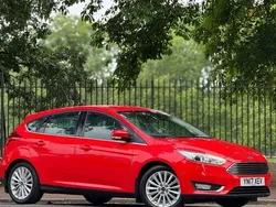 Red Used 2017 Ford Focus Titanium X Hatchback | £7,999 (Good price)