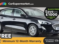 Black Used 2019 Ford Focus Titanium Hatchback | £11,347 (Fair price)