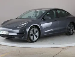 Grey Used 2021 Tesla Model 3 Standard Range Sedan | £20,031 (Fair price)