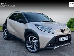 Beige Used 2023 Toyota Aygo Hatchback | £15,303 (A bit pricey)