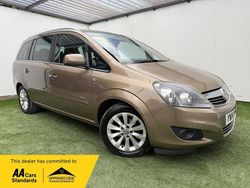 Brown Used 2014 Vauxhall Zafira Design Edition MPV | £3,495 (Fair price)