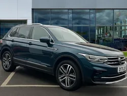 Blue Used 2021 VW Tiguan Elegance SUV | £25,449 (Good price)