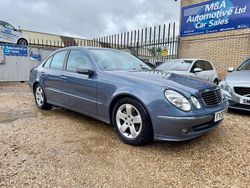 Blue Used 2006 Mercedes E220 Avantgarde Sedan | £2,995