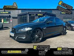 Black Used 2014 Jaguar XF R-Sport Sedan | £7,595 (Fair price)